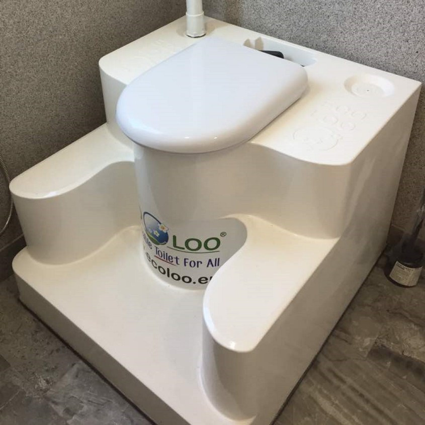 SAVE THE PLANET… WHILE USING THE TOILET